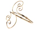 Oberarmreif LINYA aus Bronze Ø 8,3 cm – Spiralen Schmuck im keltischen Stil