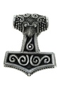 Thorshammer Mjölnir Anhänger 'Tólír - Schonenhammer' aus Silber 925 - Mittelalter, Larp, Reenactment Schmuck