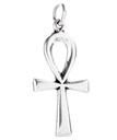 Amulett, Anhänger 'Ankh - Ägyptisches Kreuz' aus Silber 925 - Mittelalter, Larp, Fantasy Schmuck