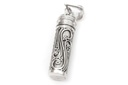 Medaillon, Anhänger 'Namia - handgeschmiedet' aus Silber 925 - Mittelalter, Larp, Reenactment Schmuck