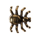 Zierniete Spinne, messingfarben