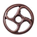 Wheel, kupferfarbener Beschlag