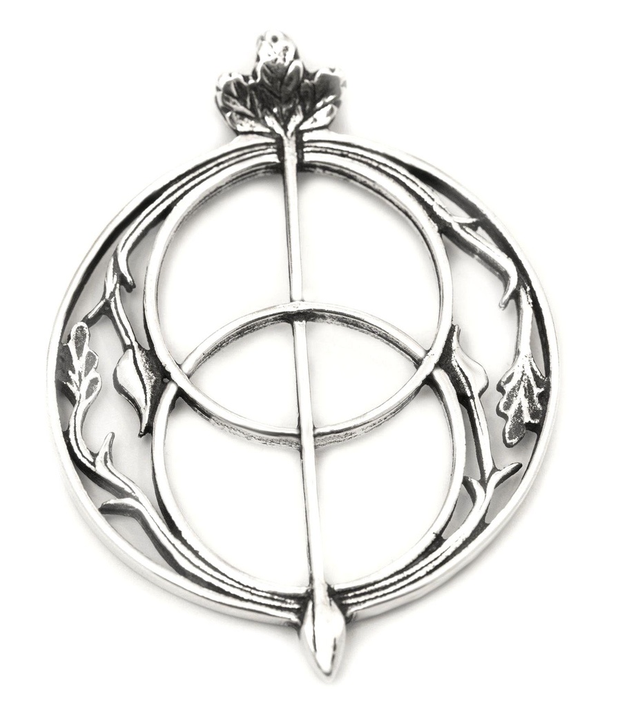 Keltisches Amulett, Anhänger 'Chalice - Celtic Avalon' aus Silber 925- Mittelalter, Larp, Reenactment Schmuck