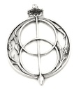 Keltisches Amulett, Anhänger 'Chalice - Celtic Avalon' aus Silber 925- Mittelalter, Larp, Reenactment Schmuck