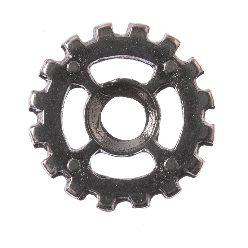 Wheel, eisenfarbener Beschlag