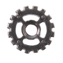 Wheel, eisenfarbener Beschlag