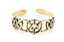 Zehenring Lucina Bronze - Schmuck Accessoire für Historische Gewandungen, Reenactment und Liverollenspiel