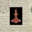 Thorshammer Mjölnir Anhänger 'Thaar' aus Bronze - Mittelalter, Larp, Reenactment Schmuck