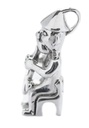 Anhänger THOR AUF SEINEM THRON aus Silber – Wikinger Amulett 2,9 cm