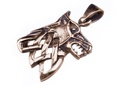 Wikinger Anhänger 'Fenris Wolf' aus Bronze - Mittelalter, Larp, Reenactment Schmuck