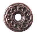 Celtic Ringknot Zierniete in Kupferoptik – Keltischer Rundknoten Ø 20 mm