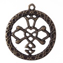 Anhänger Celtic Wedding Knot, altmessingfarben
