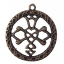 Anhänger Celtic Wedding Knot, altmessingfarben
