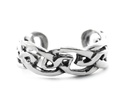 Keltische Ohrklemme DANU aus 925 Silber – Ø 12 mm Schmuck mit Flechtknoten für Ohr, Haar & Bart