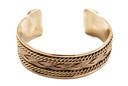 Armreif Armschmuck breit 'Fania' Wikingerschmuck Bronze Schmuck