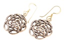 Ohrhänger 'Celtic Trinity' Bronze Schmuck für Mittelalter, Reenactment und Larp