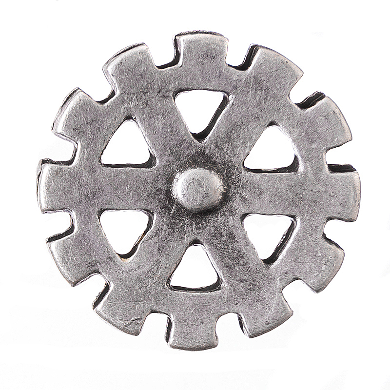 [N-STP-4-1] Wheel, silberfarbener Beschlag