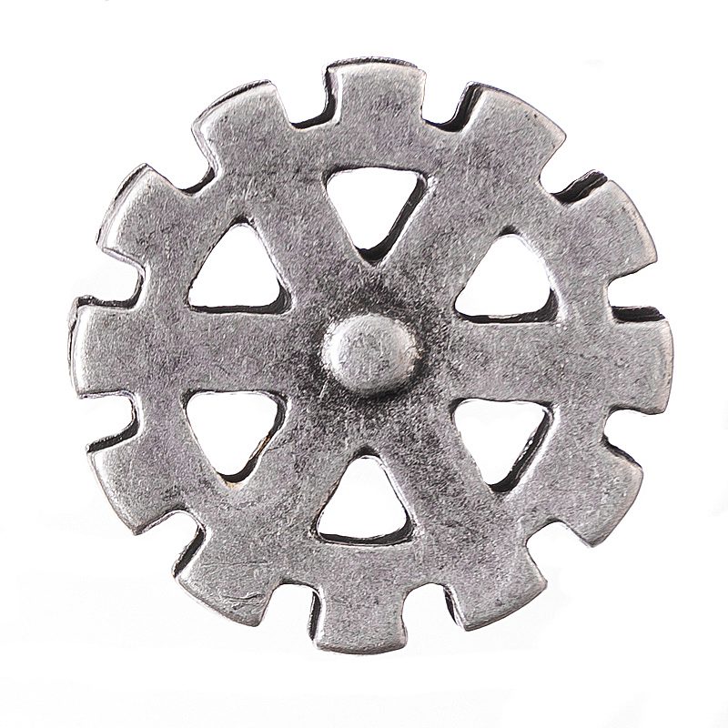 [N-STP-4-1] Wheel, silberfarbener Beschlag