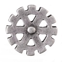 Wheel, silberfarbener Beschlag