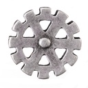 Wheel, silberfarbener Beschlag