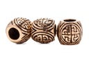 Haarperle Bartperle 'Svantje' Bronze Haarschmuck Wikinger Schmuck