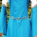 Kettengürtel Barock messingfarben Gliedergürtel Accessoire für Larp, Mittelalter und Alltag