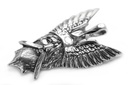 Wikinger Anhänger 'Odin' aus Silber 925 - Mittelalter, Larp, Reenactment Schmuck
