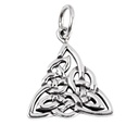 Schmuck Anhänger Natic 2,6 cm – Silber 925 – Keltisches Triskel-Amulett für Schutz & Wandel