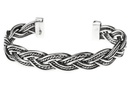 Silber Armreif Wikinger 'Ragnar' - Bronze- und Silberschmuck für Reenactment, LARP und Fantasie