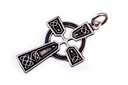 Keltischer Kreuz-Anhänger ARAWN aus 925er Silber – Mystisches Schutzamulett für Spiritualität (3,6 cm)