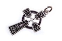 Mittelalter Kreuz, Anhänger 'Arawn Keltisches Kreuz' aus Silber 925 - Mittelalter, Larp, Reenactment Schmuck