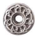 Celtic Ringknot Zierniete in Silberoptik – Keltischer Rundknoten Ø 20 mm