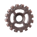 Wheel, kupferfarbener Beschlag