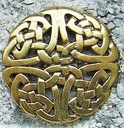 Celtic Knot 1, messingfarben