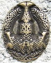 Mjölnir, altmessingfarbener Beschlag
