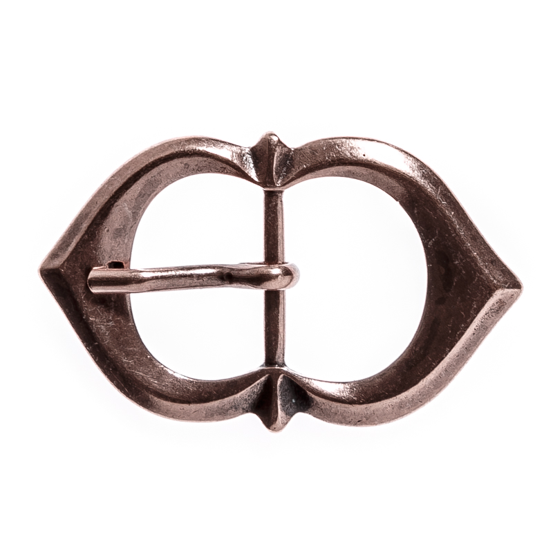 [B606-4] Spitzbogen-Schließe,25mm, kupferfarben