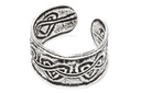 Celtic Ohrklemme ZORI aus 925 Silber – 5 mm Ohr-Clip mit keltischem Herz-Knoten