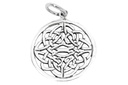 Keltisches Amulett, Anhänger 'Freundschafts Anhänger Celtic Heart' aus Silber 925- Mittelalter, Larp, Reenactment Schmuck