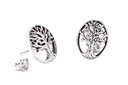 Ohrstecker 'Yggdrasil' Baum des Lebens Silber Schmuck