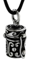 Medaillon, Anhänger 'Minu' aus Silber 925 - Mittelalter, Larp, Reenactment Schmuck