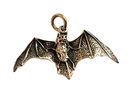 Amulett, Anhänger 'Arcania - Fledermaus' aus Bronze - Mittelalter, Larp, Fantasy Schmuck