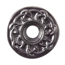 Celtic Ringknot Zierniete in Eisenoptik – Keltischer Rundknoten Ø 20 mm