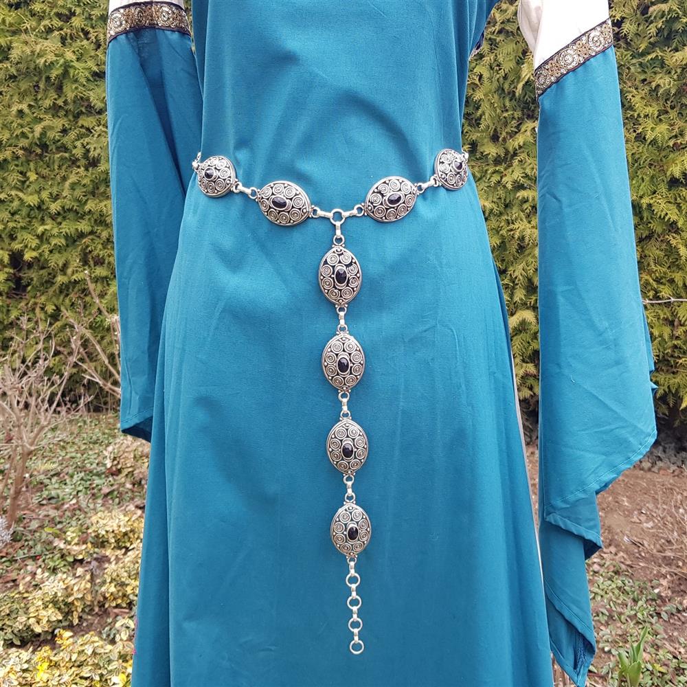 [CY-5323-1] Kettengürtel Y-Gürtel Y-Aglaja Ypsilongürtel Accessoire für Larp, Mittelalter und Alltag
