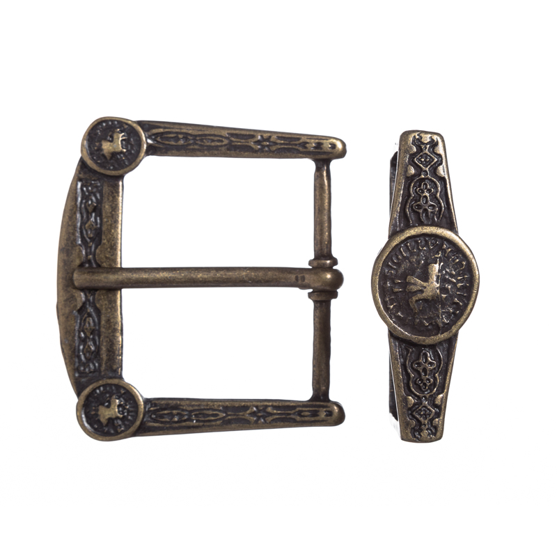 [B676-21] Templer Schließen-Set, altmessingfarben