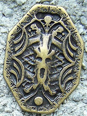 [N-249-21] Wotan, altmessingfarbener Beschlag