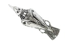 Anhänger HUGIN aus Silber – Rabe Odins Wikinger Amulett 4,4 cm