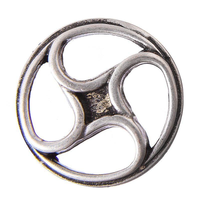 [N-STP-1-1] Wheel, silberfarbener Beschlag