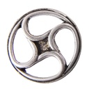 Wheel, silberfarbener Beschlag