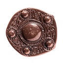Wikinger Schild-Schließe kupferfarben 4cm