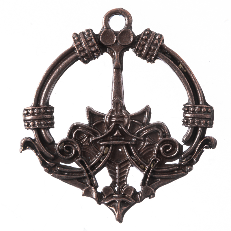 [P-5169-4] Anhänger Haithabu, kupferfarben